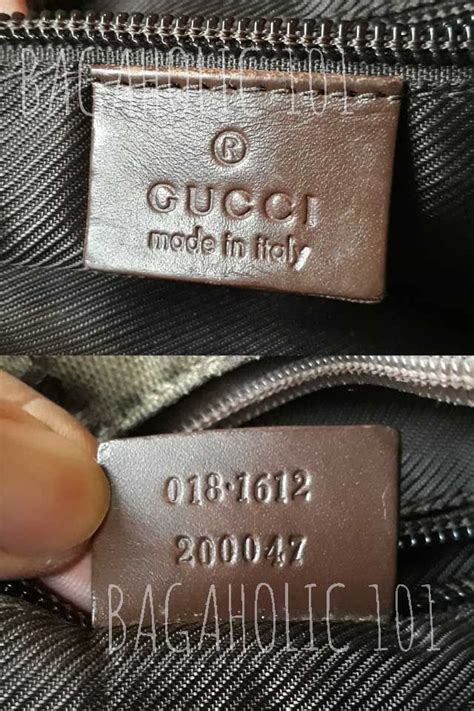 how to tell if a gucci purse is real|gucci purse authenticity check.